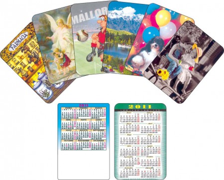 Modelos de Calendario de Bolsillo